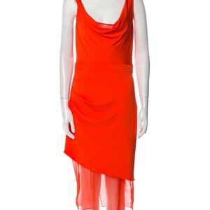 Cushnie Orange silk Dress